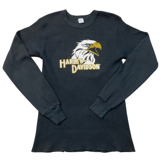 Vintage 80s Harley Davidson Thermal Eagle California Large