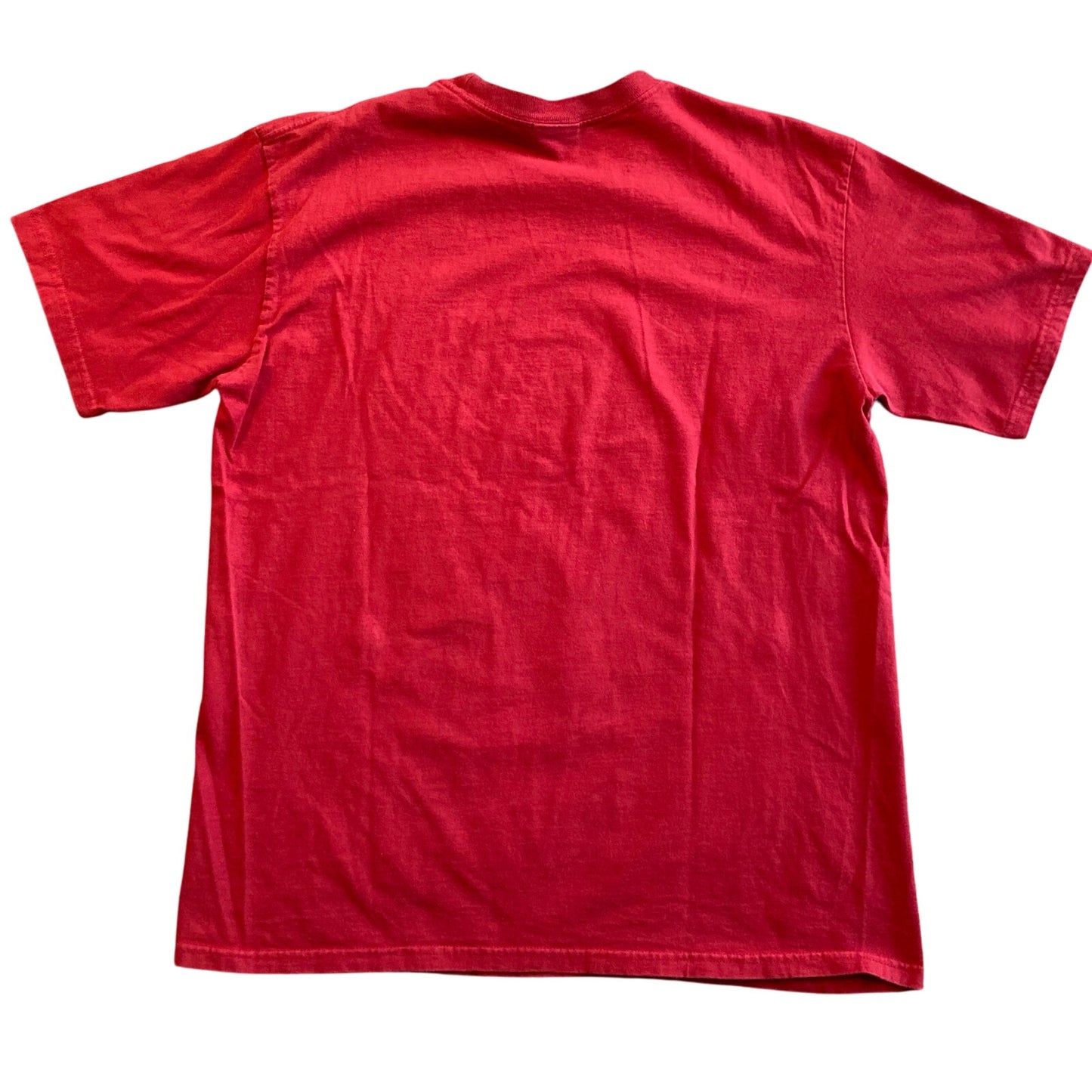 Vintage Y2K Red Nike Mini Swoosh T Shirt Red XL