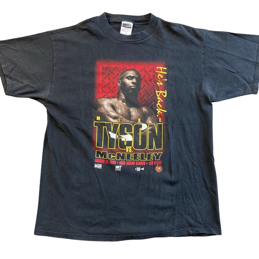 Vintage 1995 Mike Tyson vs McNeeley T Shirt 2XL