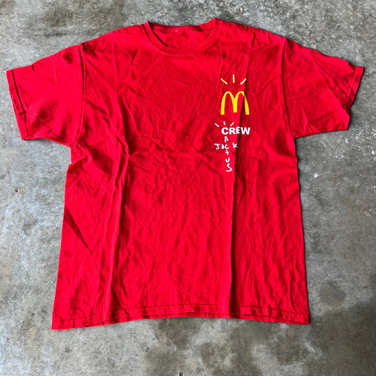 Travis Scott x McDonald's Crew Cactus Jack Medium T Shirt