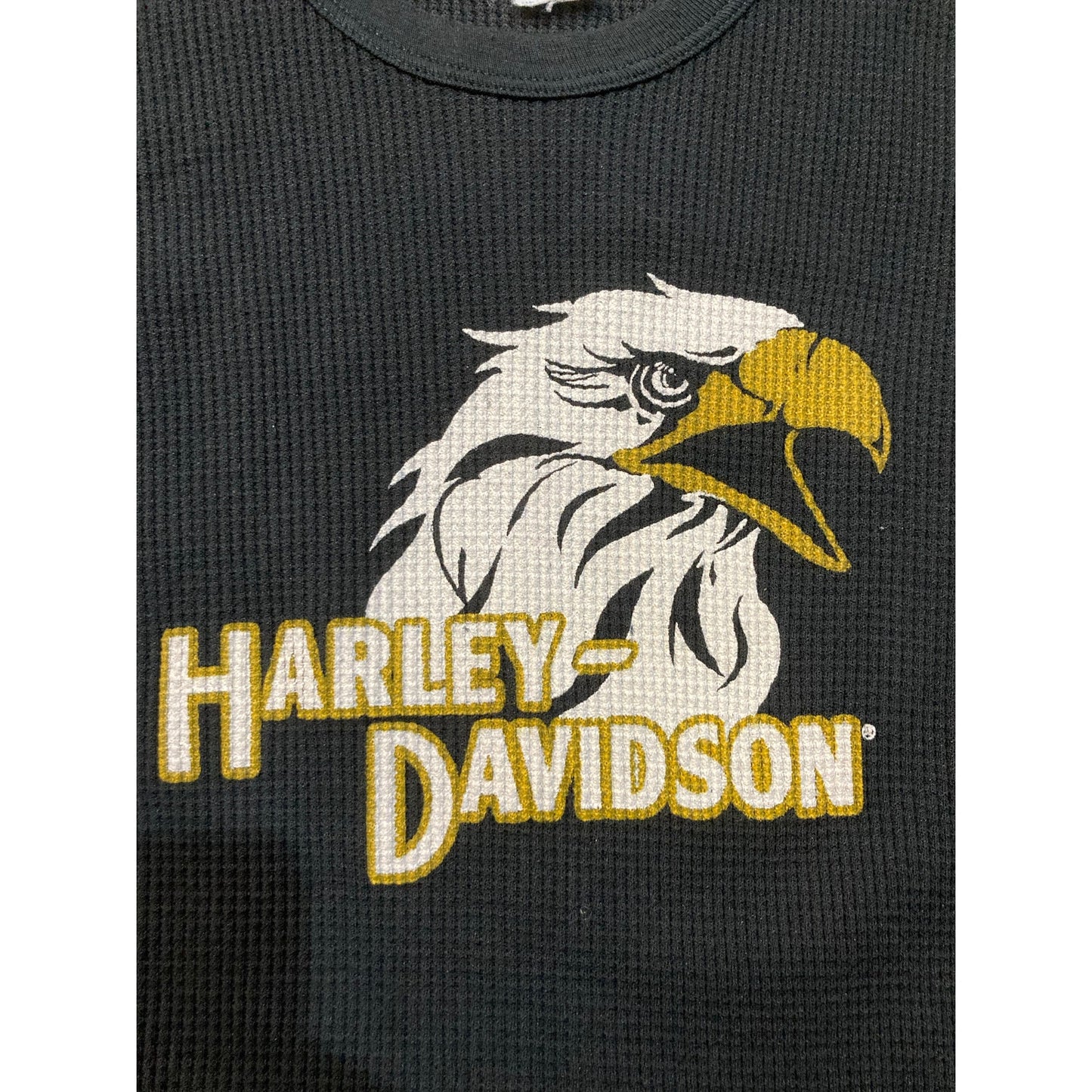 Vintage 80s Harley Davidson Thermal Eagle California Large