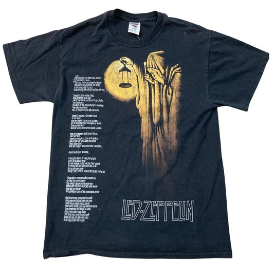 Led Zeppelin Stairway To Heaven Lyric T Shirt Medium