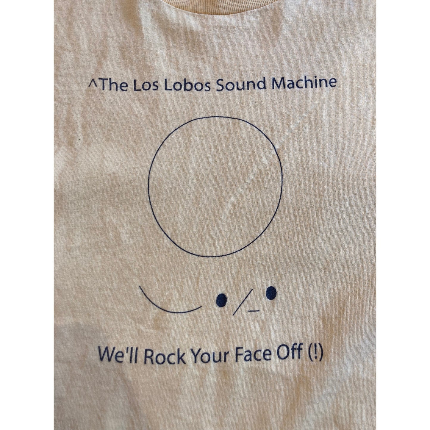 Vintage Los Lobos Sound Machine T Shirt Small